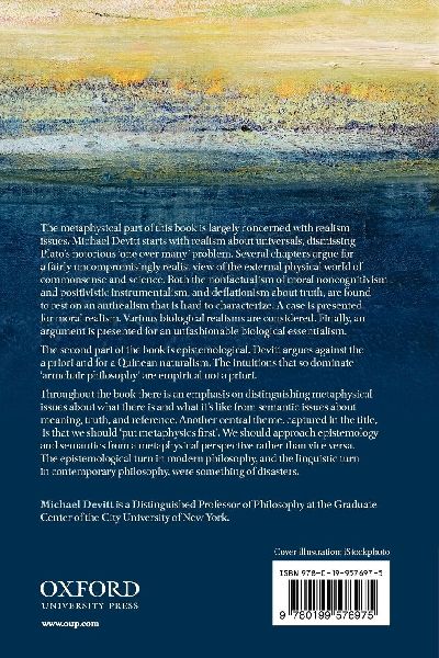 Putting Metaphysics First
