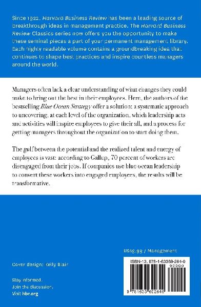 Blue Ocean Leadership (Harvard Business Review Classics)