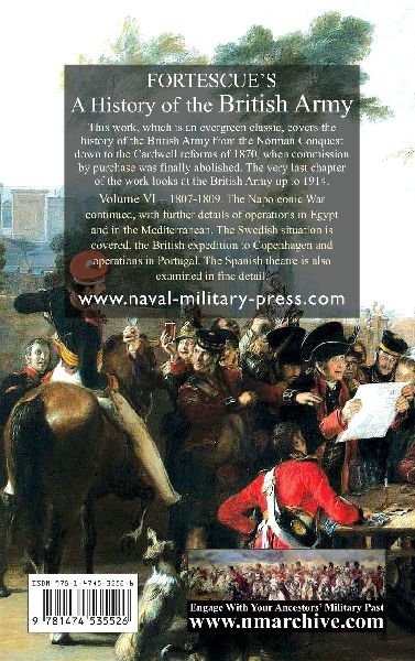 FORTESCUE'S HISTORY OF THE BRITISH ARMY