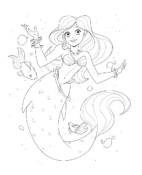 The Magical Girl's Self-Care Coloring Book