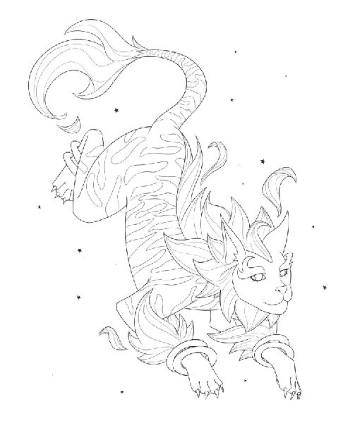 The Magical Girl's Self-Care Coloring Book