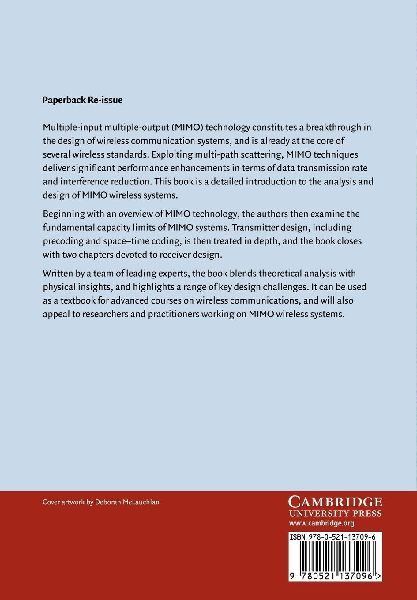 Mimo Wireless Communications