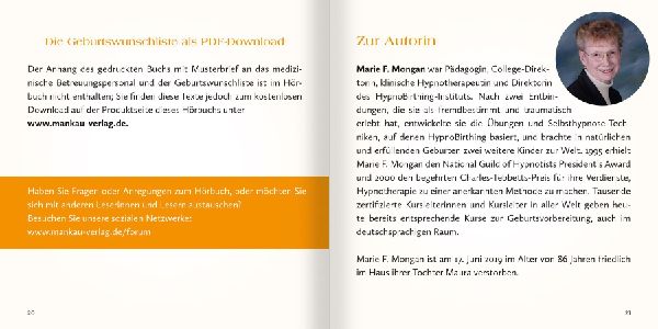 HypnoBirthing. Das Hörbuch