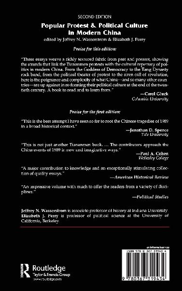 Popular Protest And Political Culture In Modern China