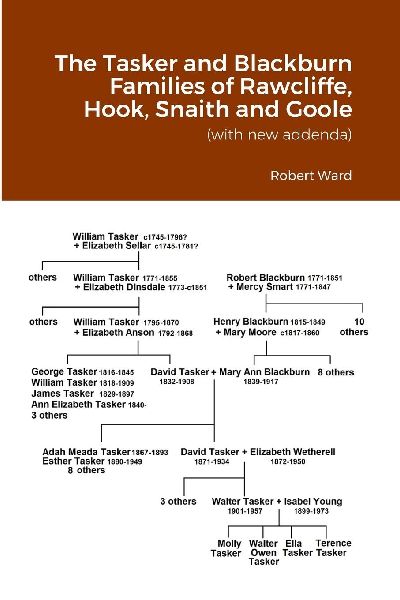 The Tasker and Blackburn Families of Rawcliffe, Hook, Snaith a...