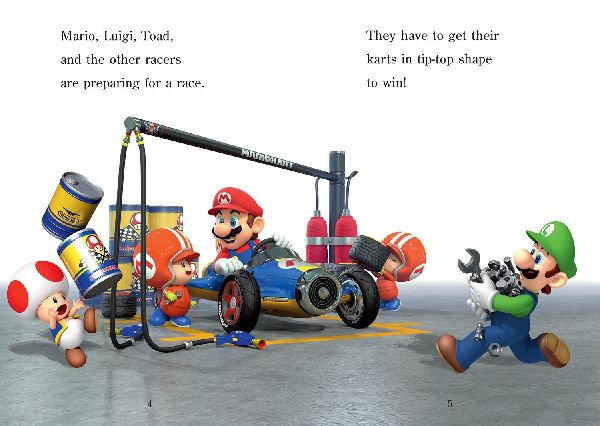 Official Mario Kart: Young Reader - Off to the Races!