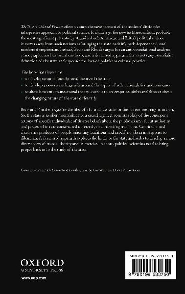 The State as Cultural Practice