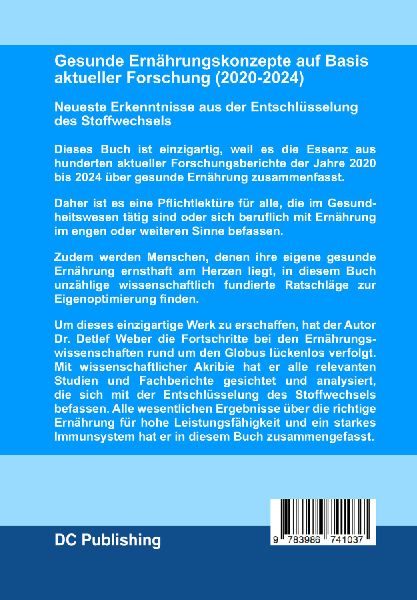 Gesunde Ernährungskonzepte auf Basis aktueller Forschung (2020-2024)