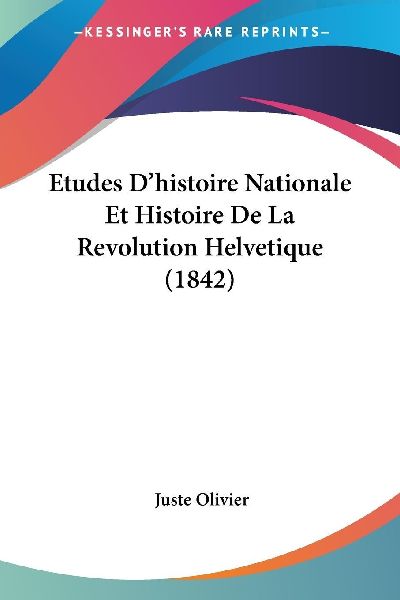 Etudes D'histoire Nationale Et Histoire De La Revolution ...