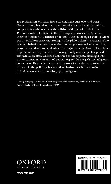 Greek Popular Religion in Greek Philosophy