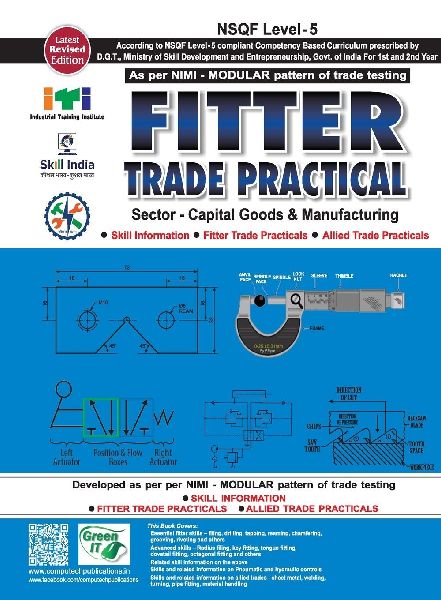 Fitter Trade Practical (NSQF Level - 5 Syll.) (1st And 2nd Yr.)