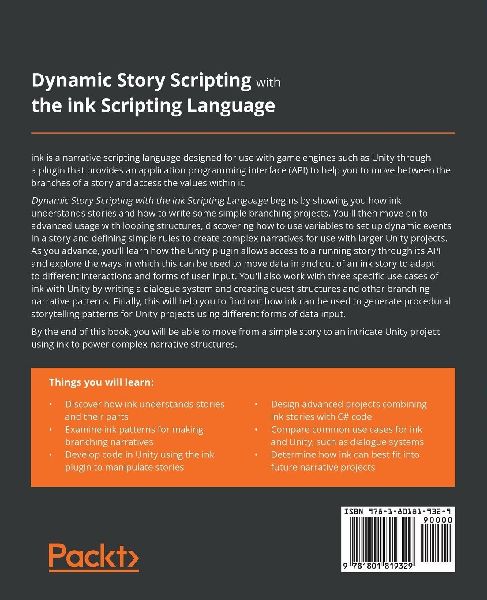 Dynamic Story Scripting with the ink Scripting Language