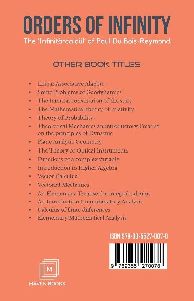 Orders of Infinity