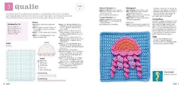 Tiere häkeln in Granny Squares