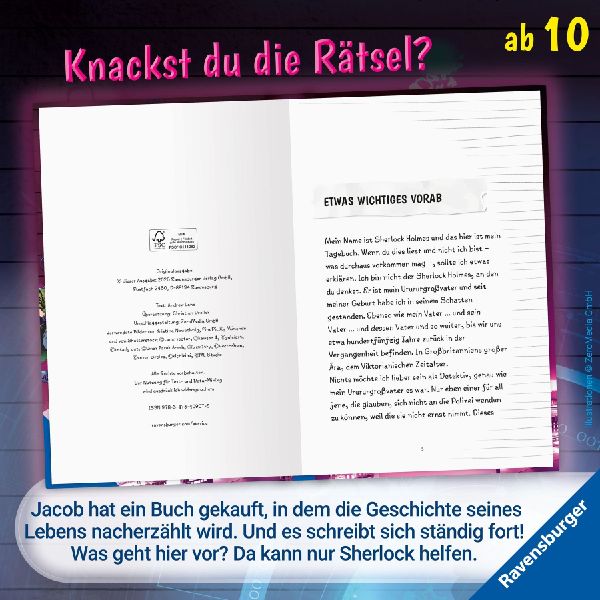 Sherlock & You, Band 4 - Das Rätsel um das geheimnisvolle Buch