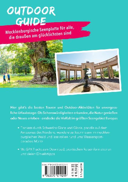 MARCO POLO OUTDOOR GUIDE Reiseführer Mecklenburgische Seenplatte