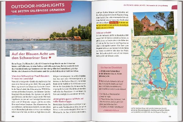 MARCO POLO OUTDOOR GUIDE Reiseführer Mecklenburgische Seenplatte
