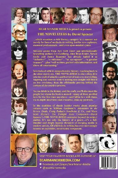 The Novelizers - An Affectionate History of Media Adaptations & Originals, Their Astonishing Authors - and the Art of the Craft (color hardback)