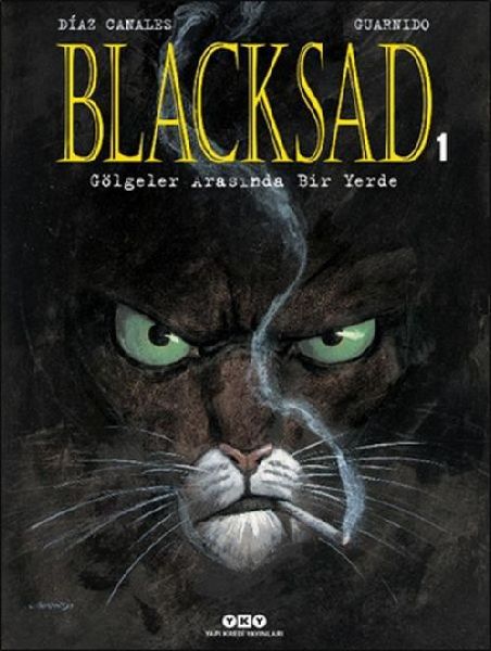 Blacksad 1.Cilt Karton Kapak - Gölgeler Arasinda Bir Yerde