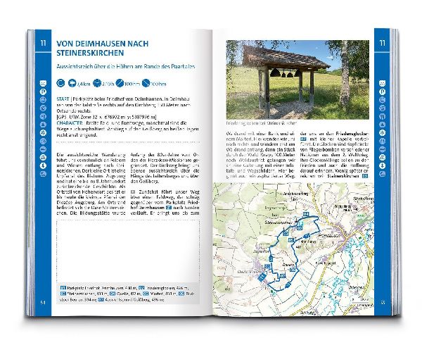 KOMPASS Wanderführer Hallertau, Donaumoos, Spargelland, Hopfenland, 55 Touren mit Extra-Tourenkarte