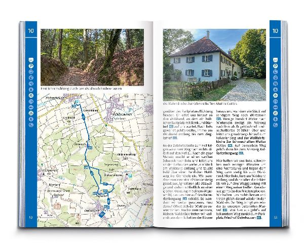 KOMPASS Wanderführer Hallertau, Donaumoos, Spargelland, Hopfenland, 55 Touren mit Extra-Tourenkarte