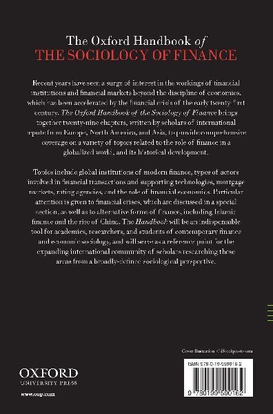 The Oxford Handbook of the Sociology of Finance