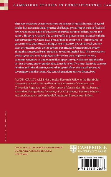 Non-Statutory Executive Powers and Judicial Review