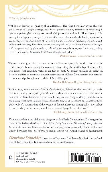 Early Confucian Philosophy of Agency