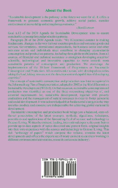 Sustainable Consumption and Production