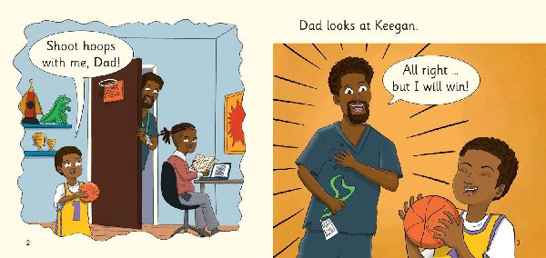 Dunk it, Keegan!
