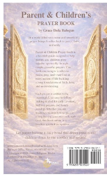 CHILDREN PRAYER AND PARENT BOOK