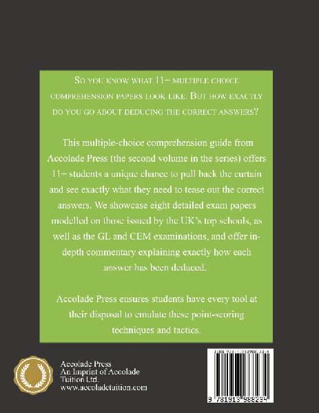 11+ Multiple-Choice Comprehension