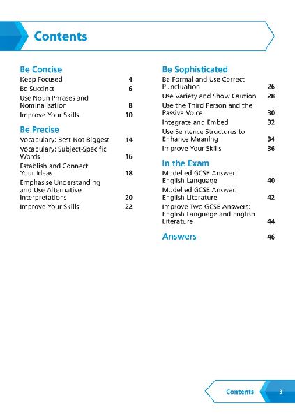 GCSE 9-1 Academic Writing Revision Guide