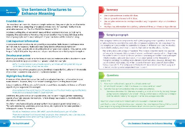 GCSE 9-1 Academic Writing Revision Guide