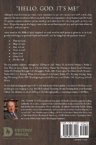 Talking to God- Using Ten Psalms
