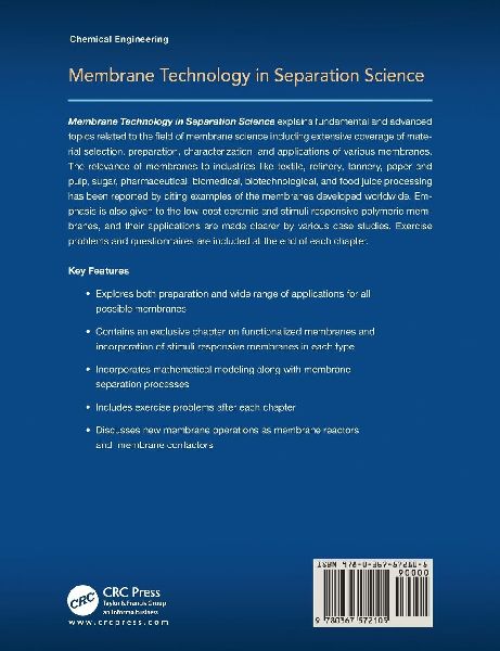 Membrane Technology in Separation Science