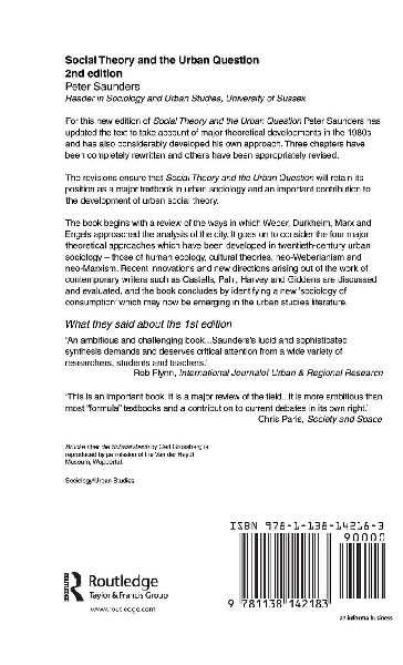 Social Theory and the Urban Question