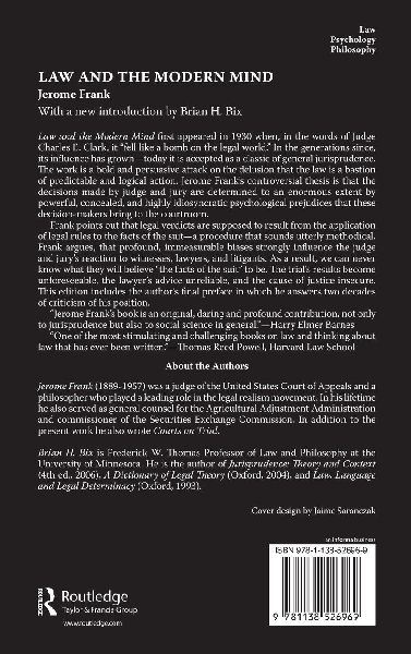 Law and the Modern Mind