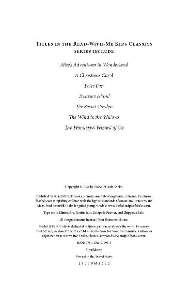 The Secret Garden: The Read-With-Me Edition