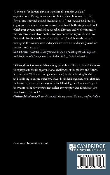 Reconceptualizing Organizational Control
