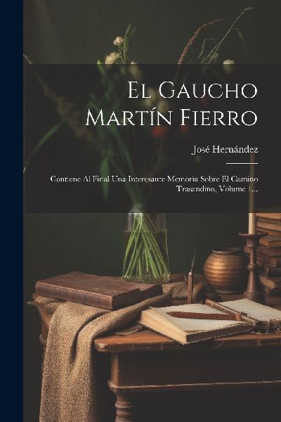 El Gaucho Martín Fierro: Contiene Al Final Una Interesante Me...