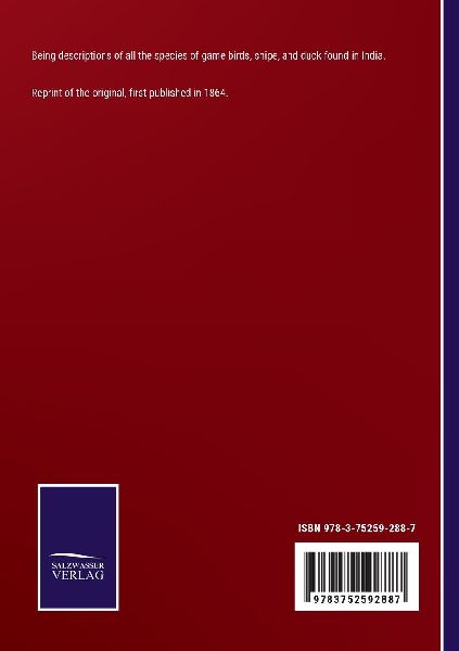 The Game Birds and Wild Fowl of India