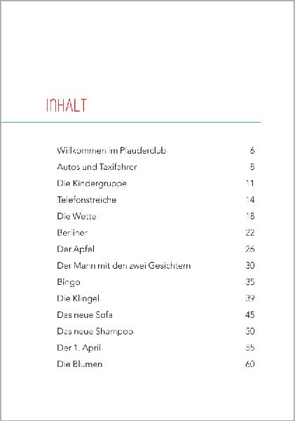 Geschichten vom Plauderclub