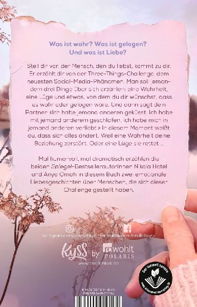 Because It's True - Tausend Gefühle und ein einziger Kuss