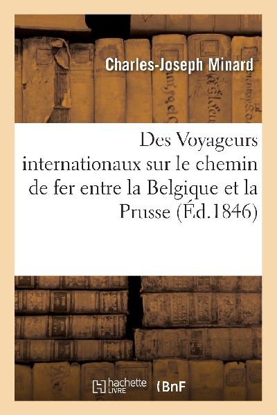 Des Voyageurs internationaux sur le chemin de fer entre la Bel...