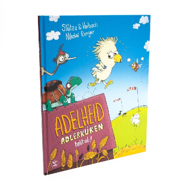 Adelheid Adlerküken hebt ab