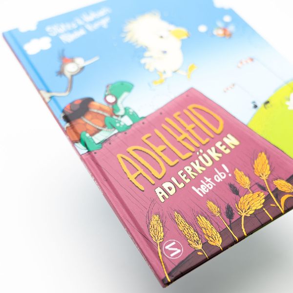 Adelheid Adlerküken hebt ab