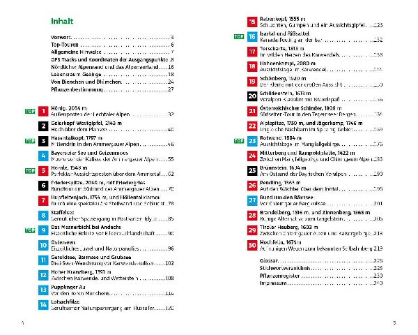 Blumenwanderungen Bayerische Alpen