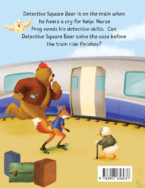 Detective Square Bear and the Trouble on the Train