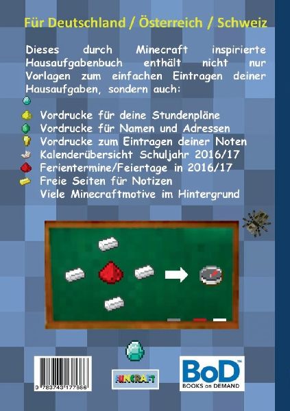Funcraft - Das inoffizielle Hausaufgabenbuch für Minecraft Fans